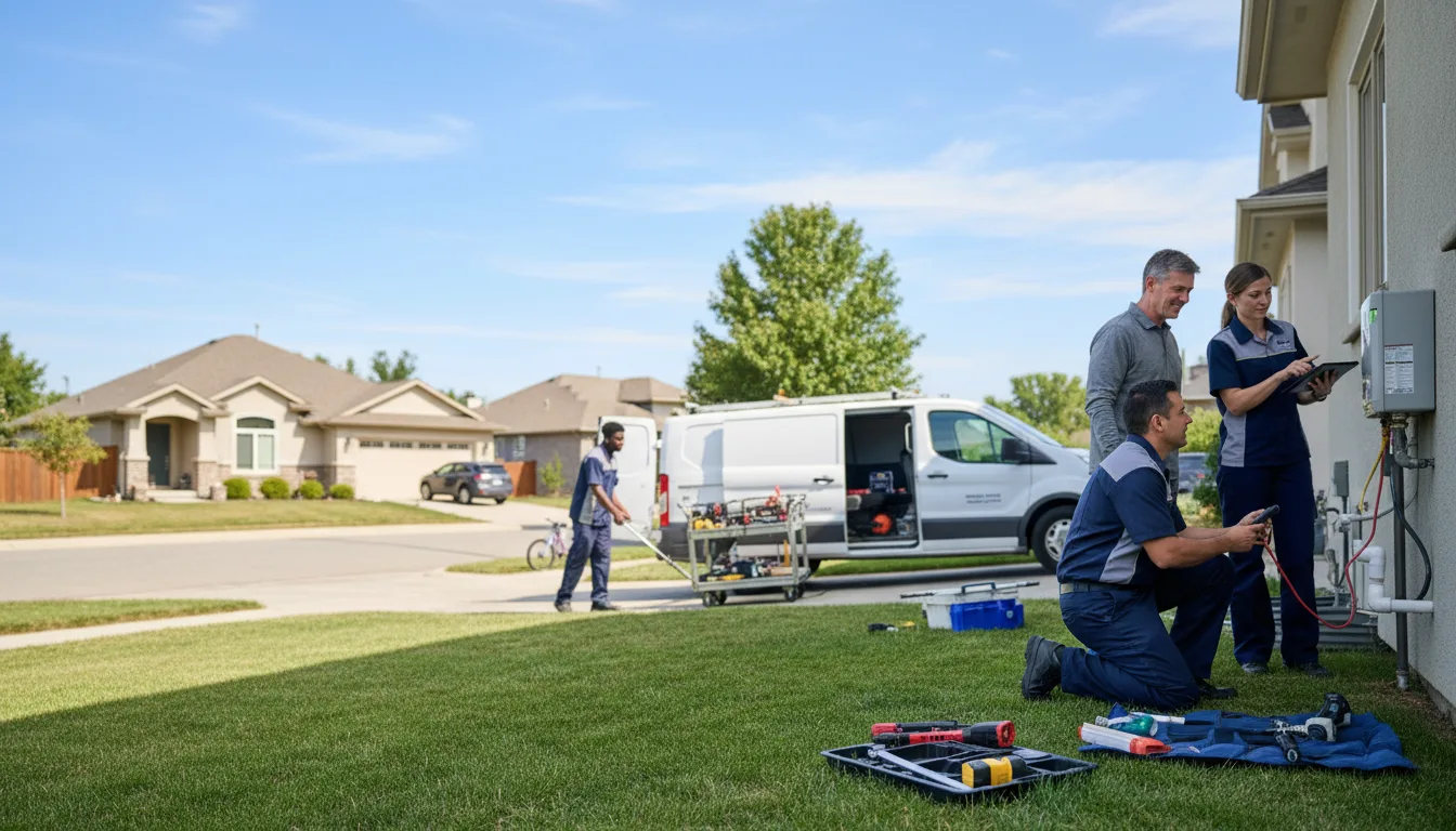 Professional Outdoor Tankless Water Heater Installation in Milroy, IN